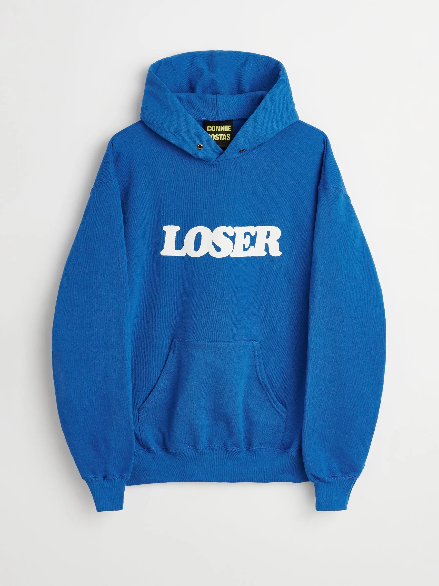 Connie Costas Loser Hoodie Blue