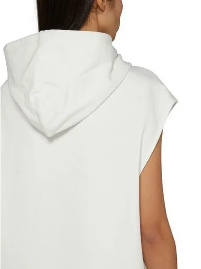 Courreges  |Street Style Plain Short Sleeves Bridal Logo Tunics