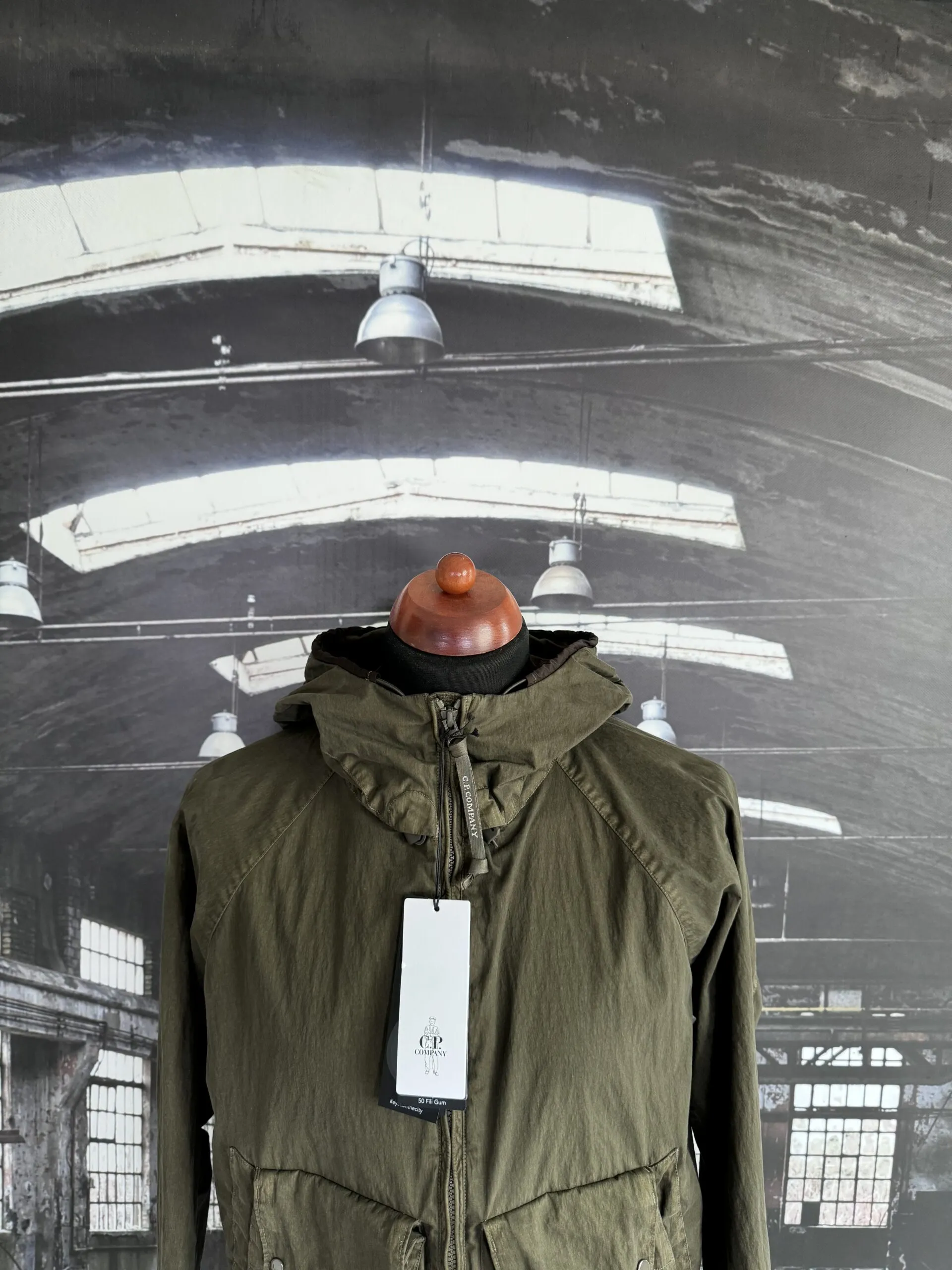 C.P. COMPANY 50 FILI GUM GOGGLE JACKET