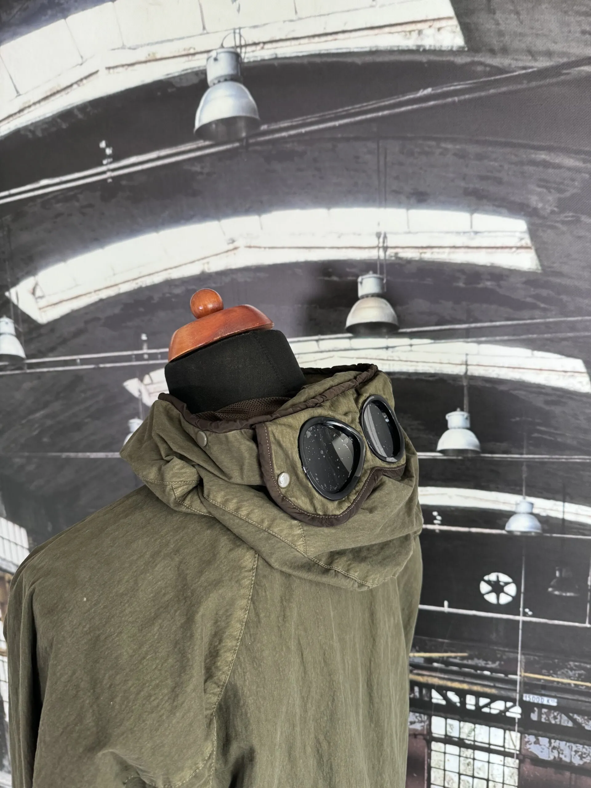 C.P. COMPANY 50 FILI GUM GOGGLE JACKET