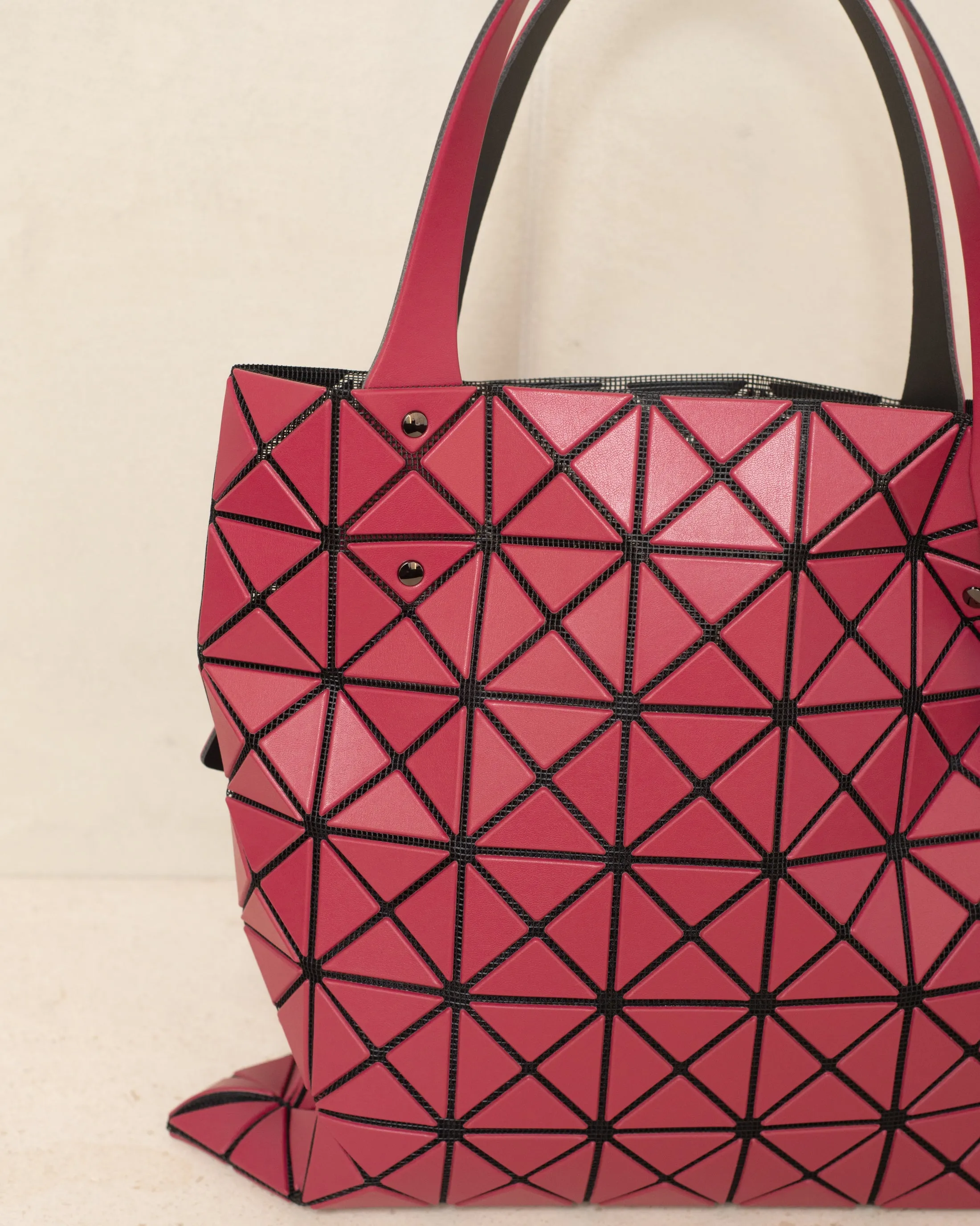 Crimson Prism Matte Tote Bag