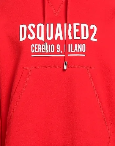 D SQUARED2  |Plain Cotton Logo Hoodies & Sweatshirts