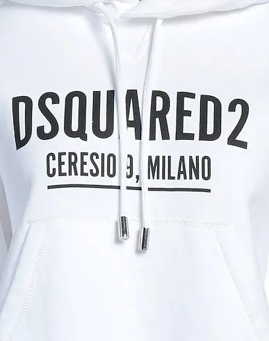 D SQUARED2  |Plain Cotton Logo Hoodies & Sweatshirts