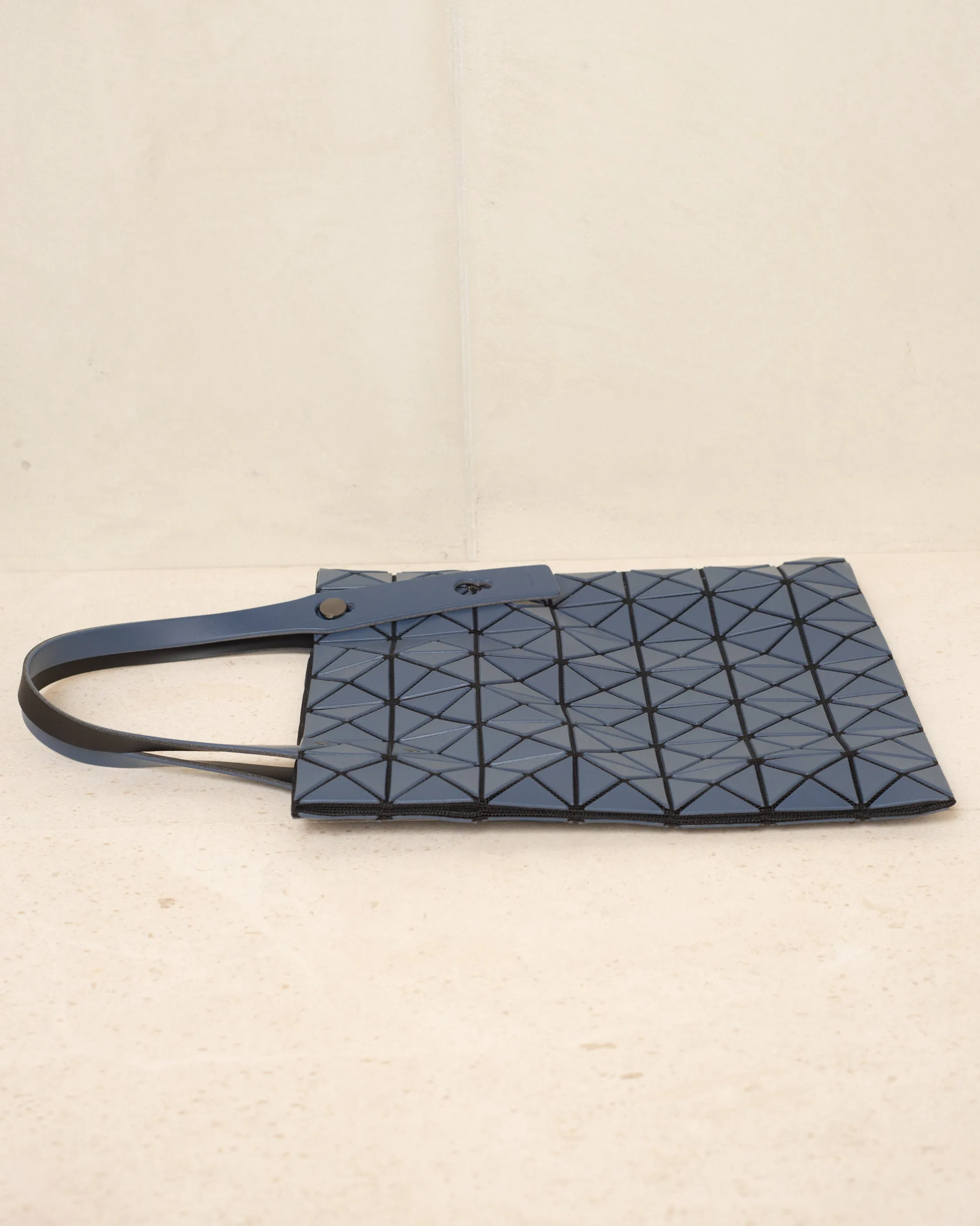 Dark Blue Prism Matte Tote Bag