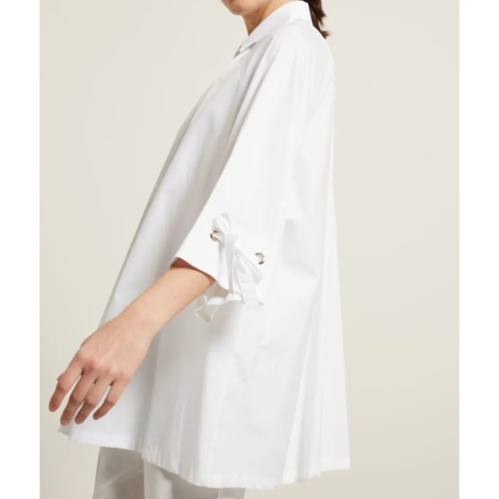 Diffusione Tessile  |Street Style Cropped Plain Cotton Logo Tunics