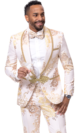 EJ Samuel Gold Suit JP102