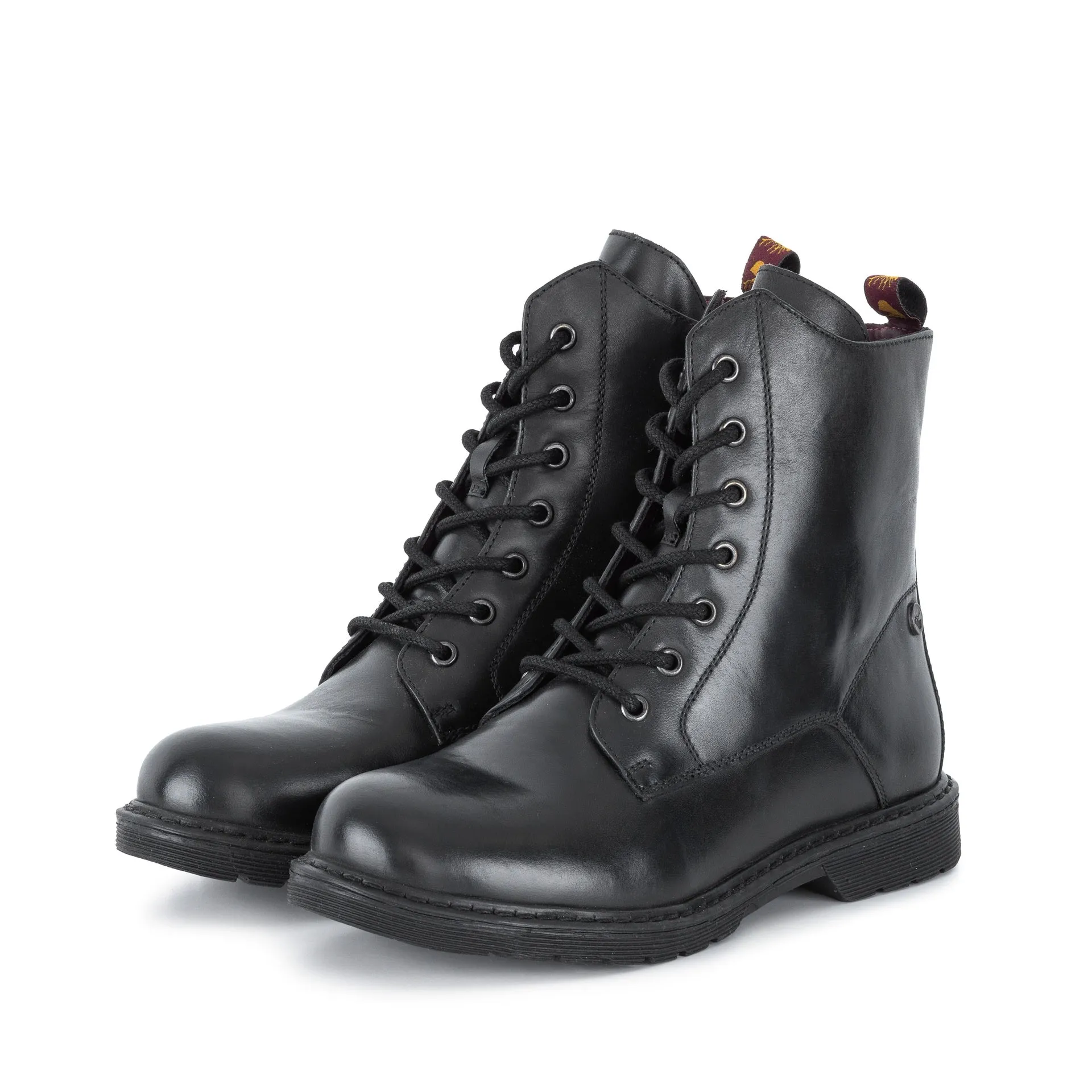 ELLA BLACK DERBY BOOT