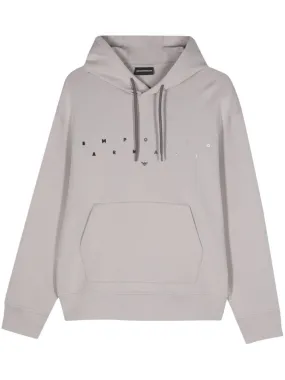 Emporio Armani    Emporio Armani Logo Cotton Hoodie