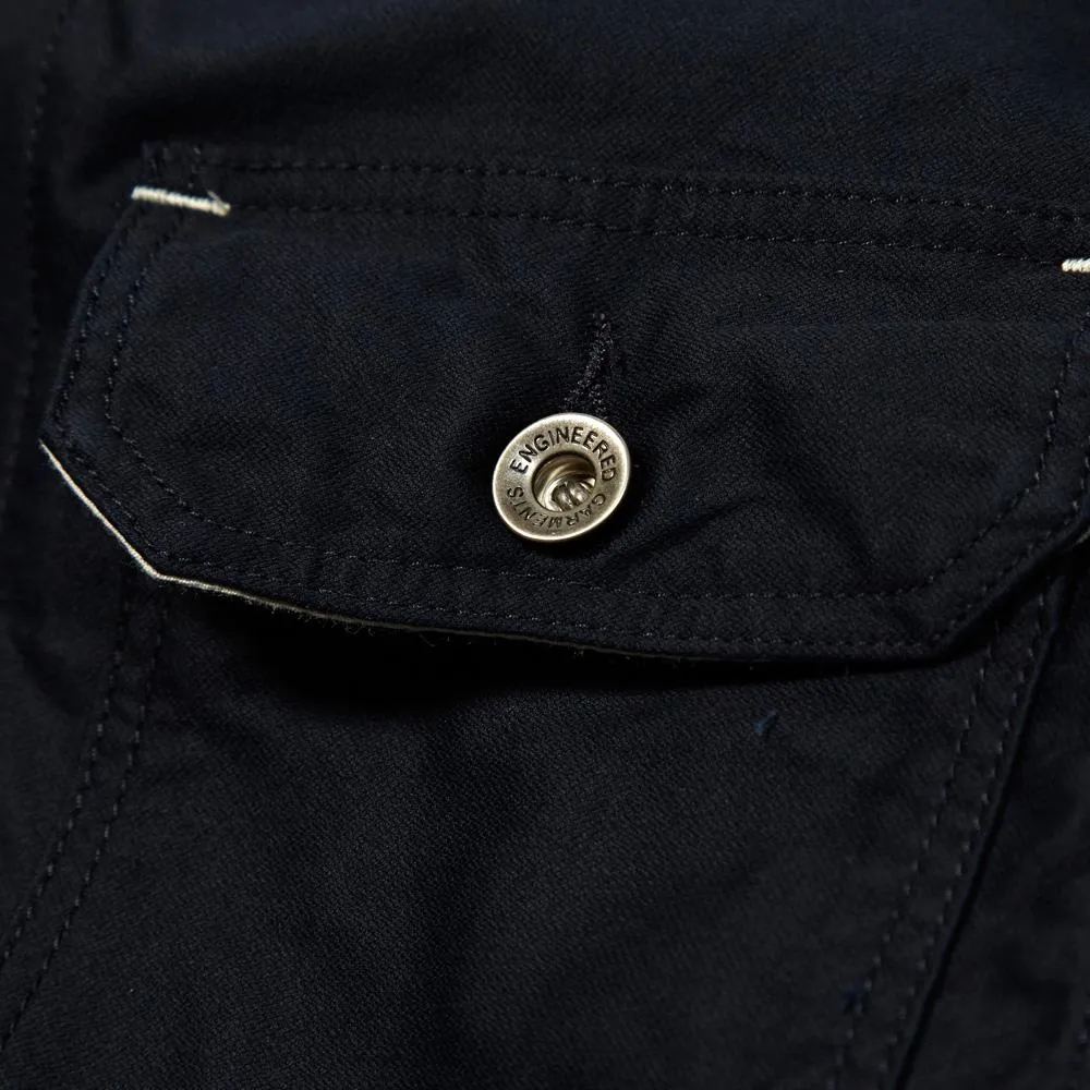 Engineered Garments Railroad JacketDark Navy Broken Twill