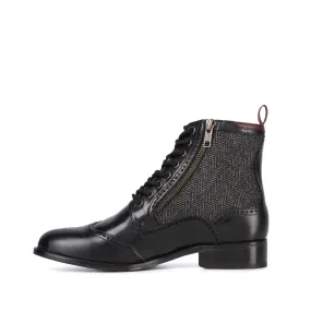 ERICIA BLACK TWILL BOOT