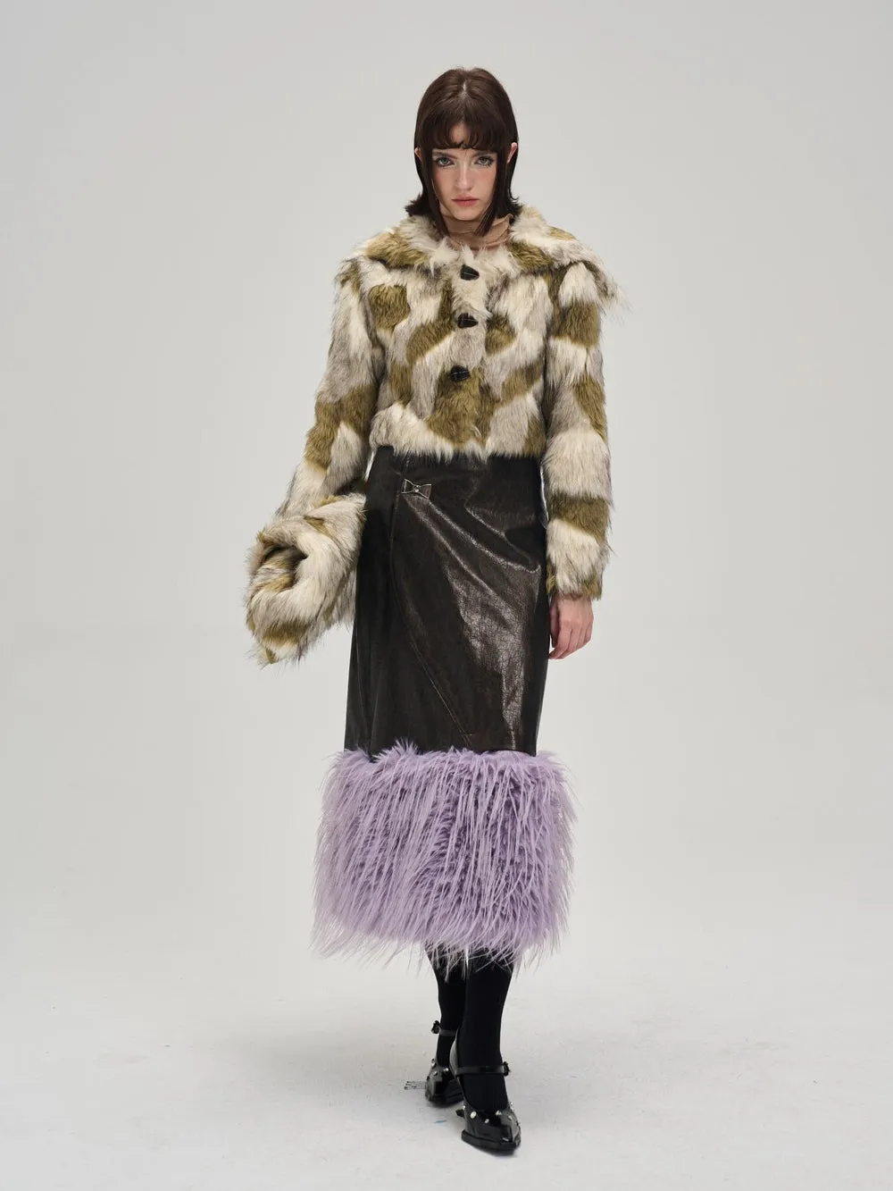 Fluffily Fur Elegant Volume Jacket