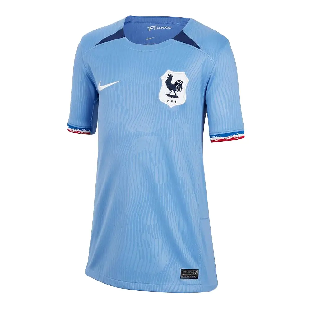 France Youth Stadium Home Jersey 2023