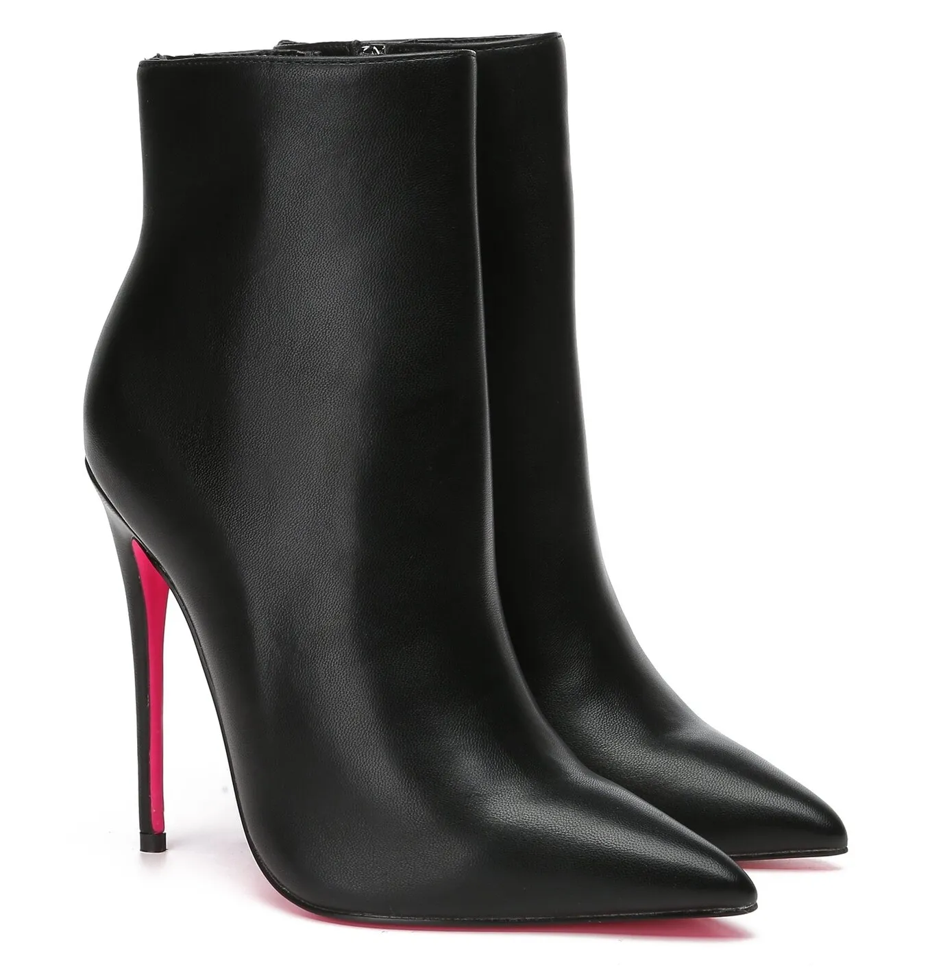 Giaro TALIA BLACK MATTE ANKLE BOOTS