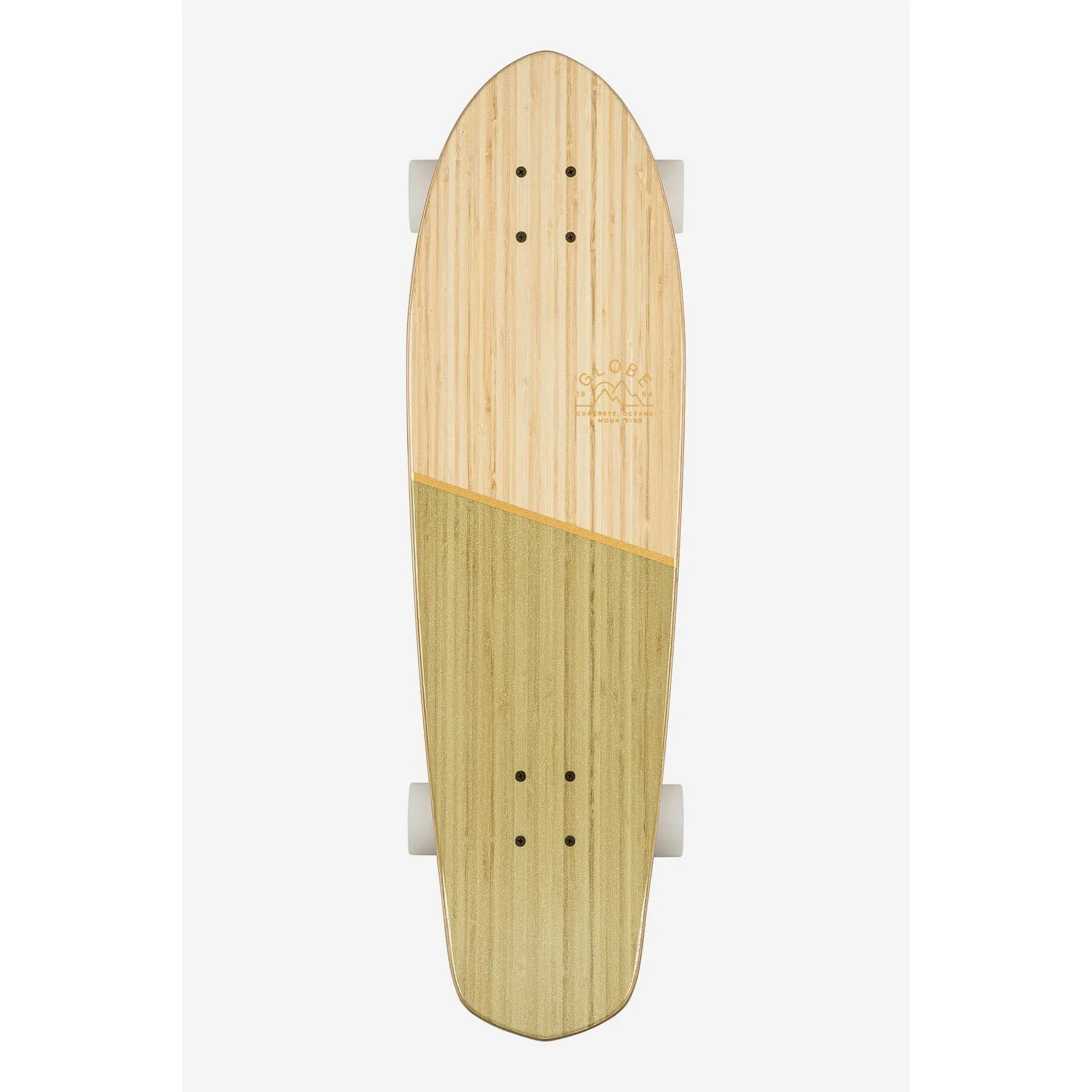 Globe Big Blazer 32 Cruiser Skateboard - Bamboo / Olive