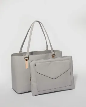 Grey Angelina Tech Tote Bag