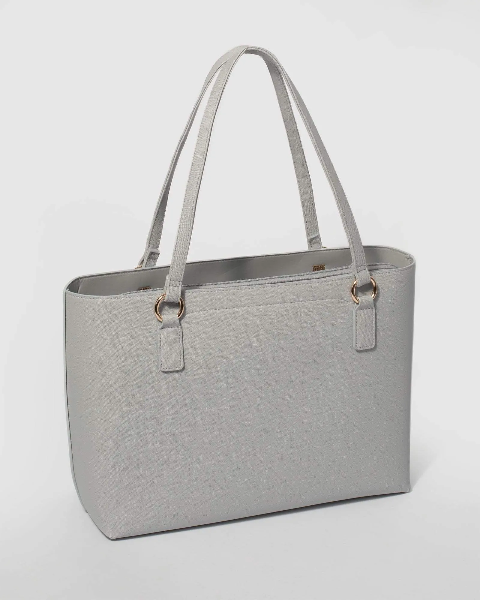 Grey Angelina Tech Tote Bag