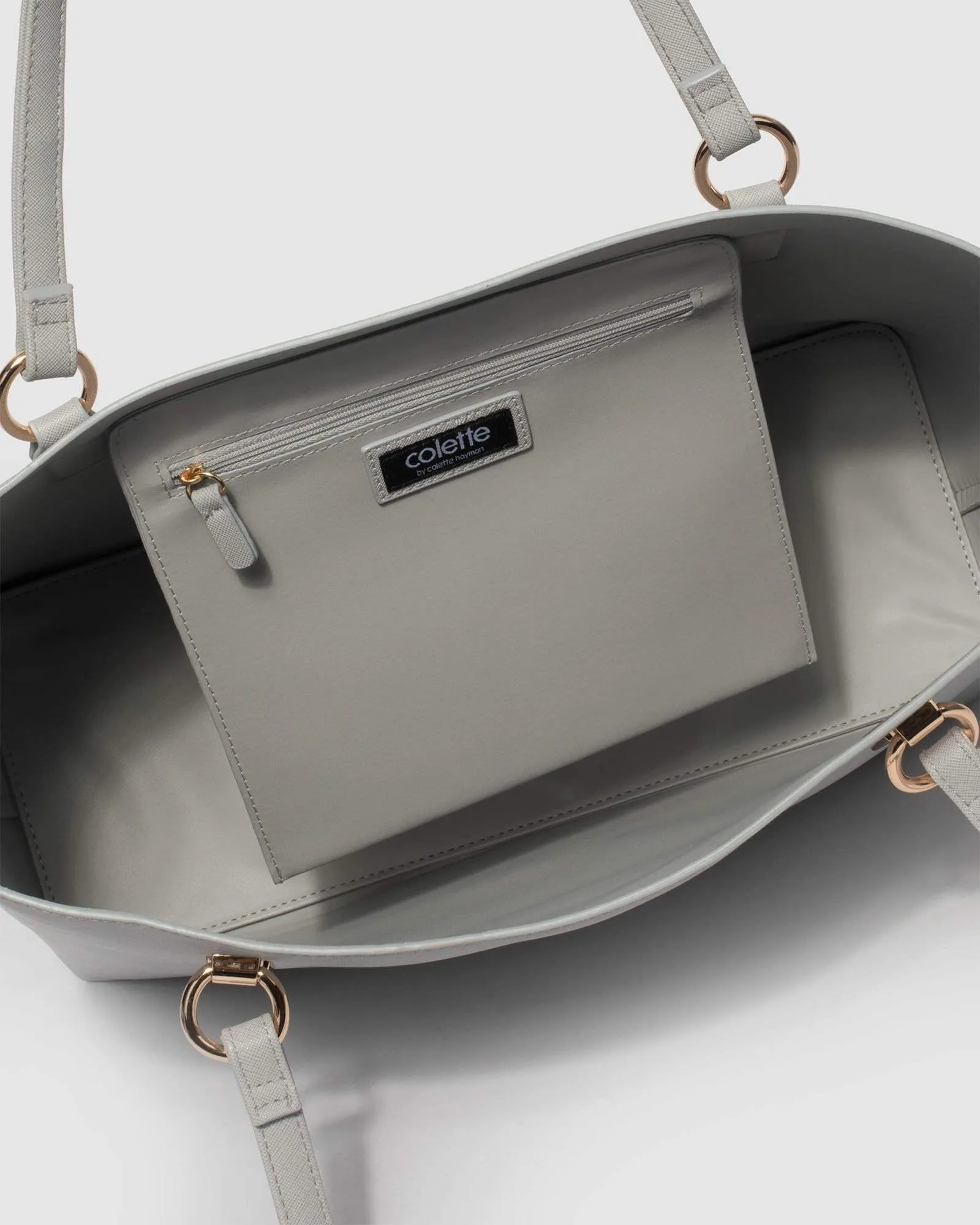 Grey Angelina Tech Tote Bag