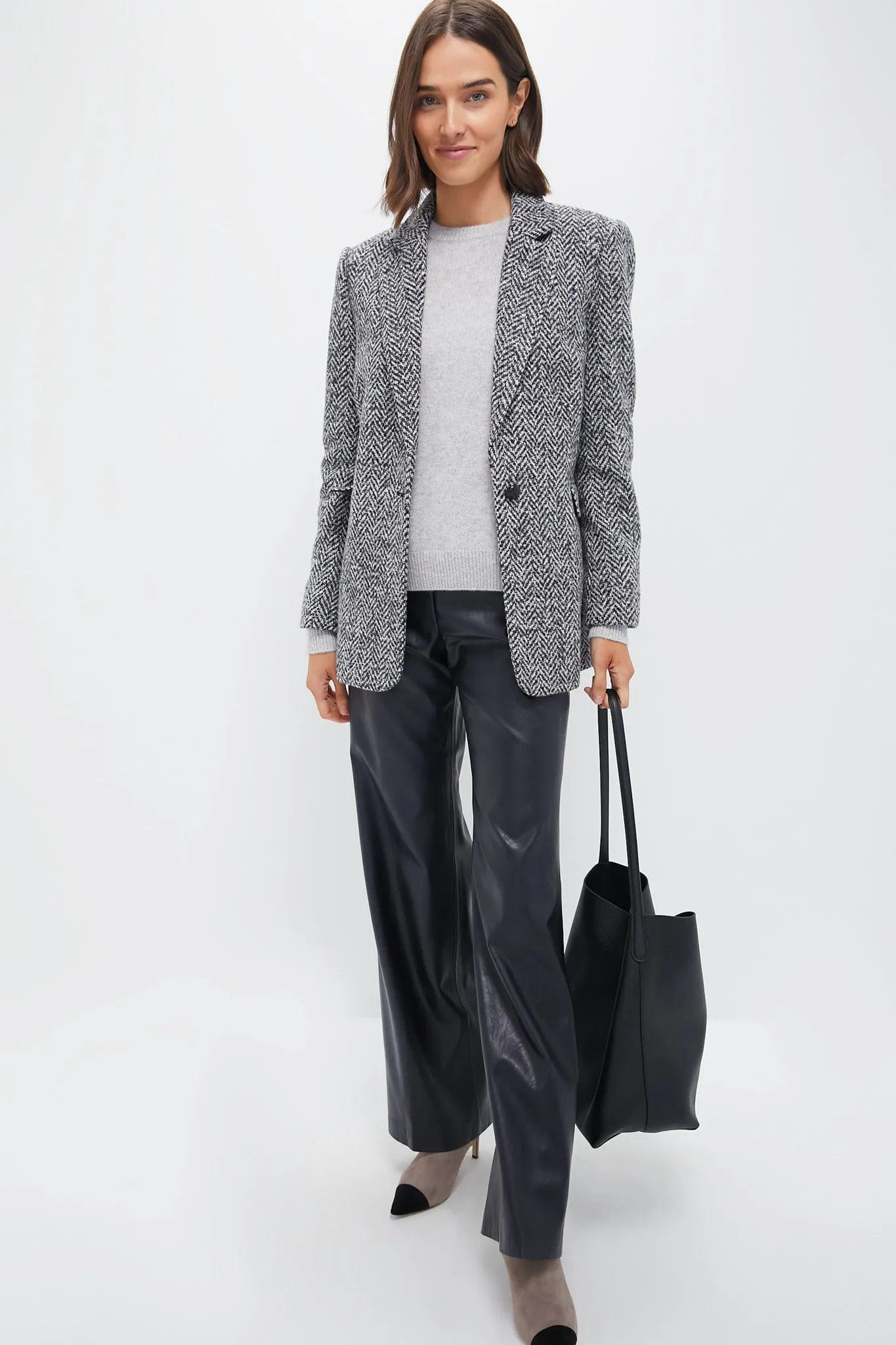 Grey Tweed Julianna Blazer