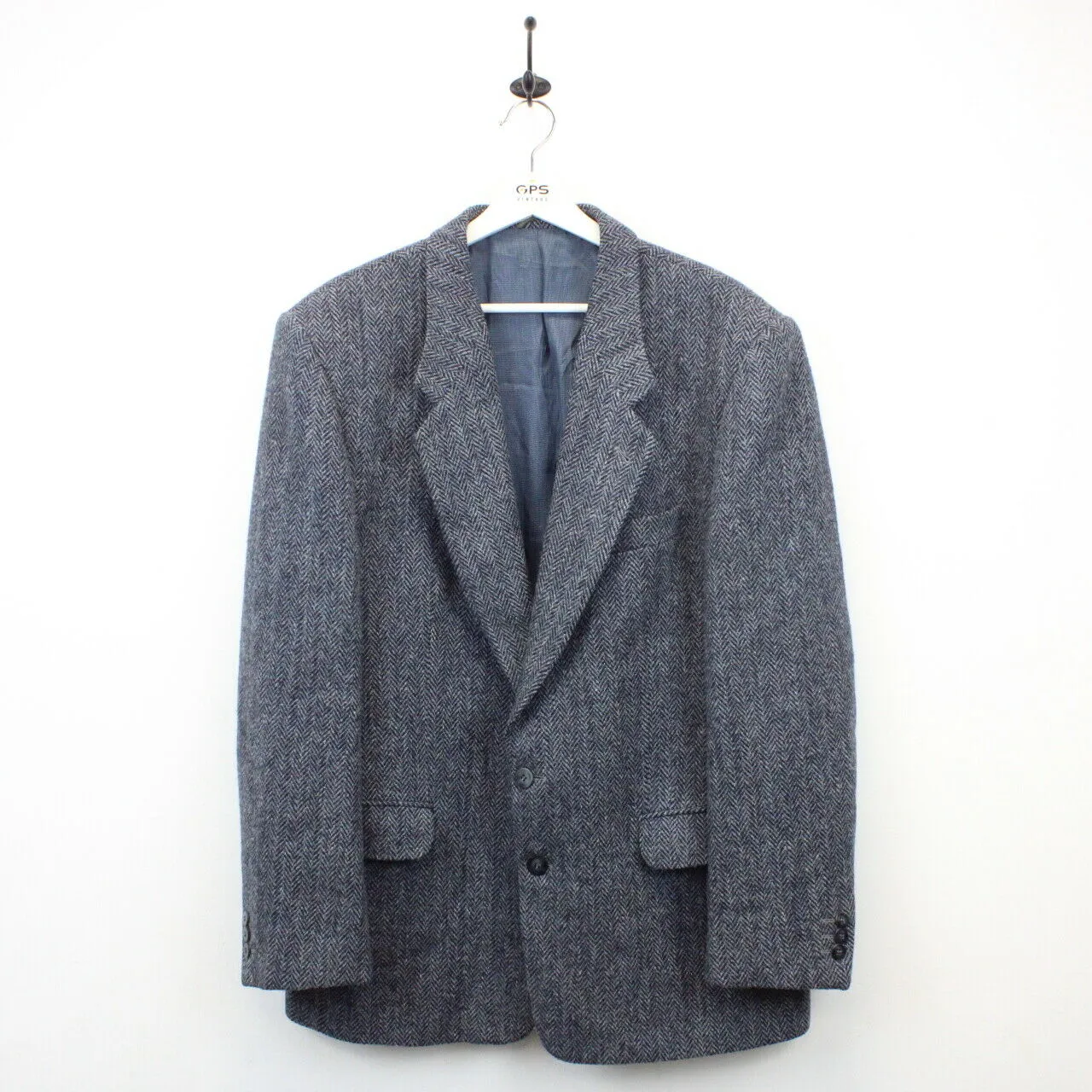 HARRIS TWEED Blazer Blue | Large