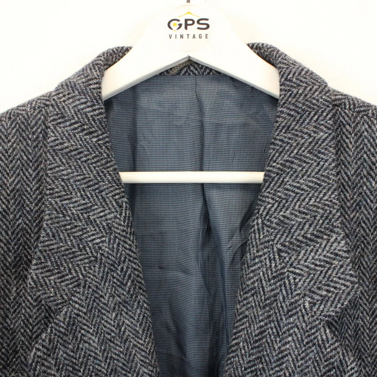 HARRIS TWEED Blazer Blue | Large