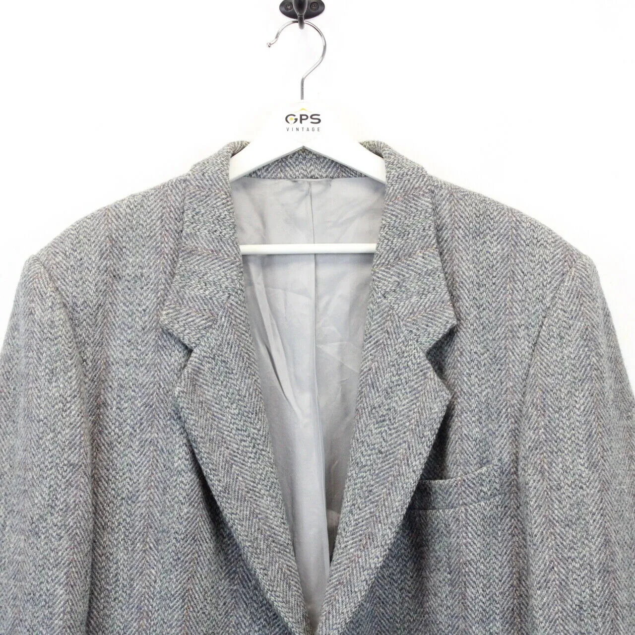 HARRIS TWEED Blazer Grey | XL