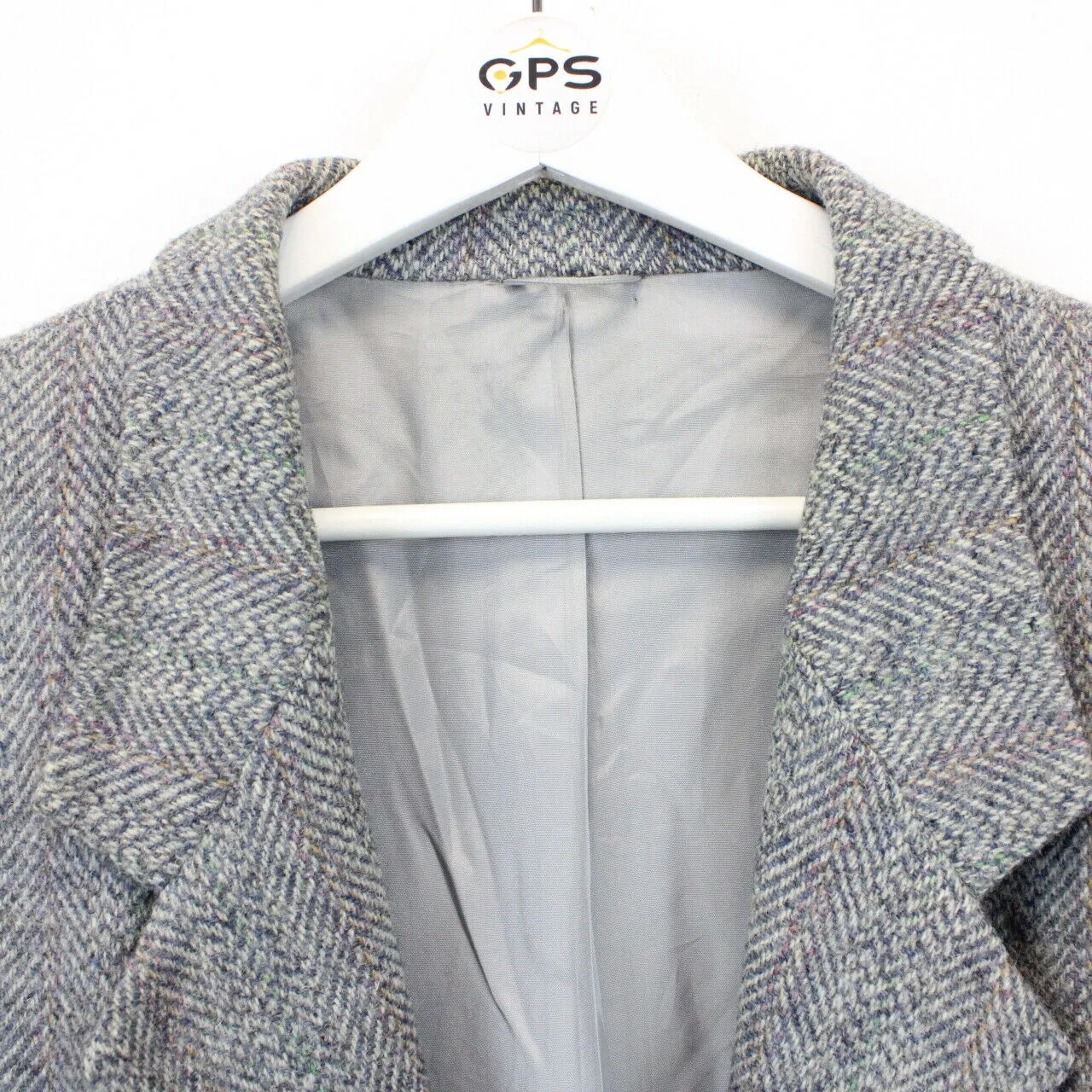 HARRIS TWEED Blazer Grey | XL