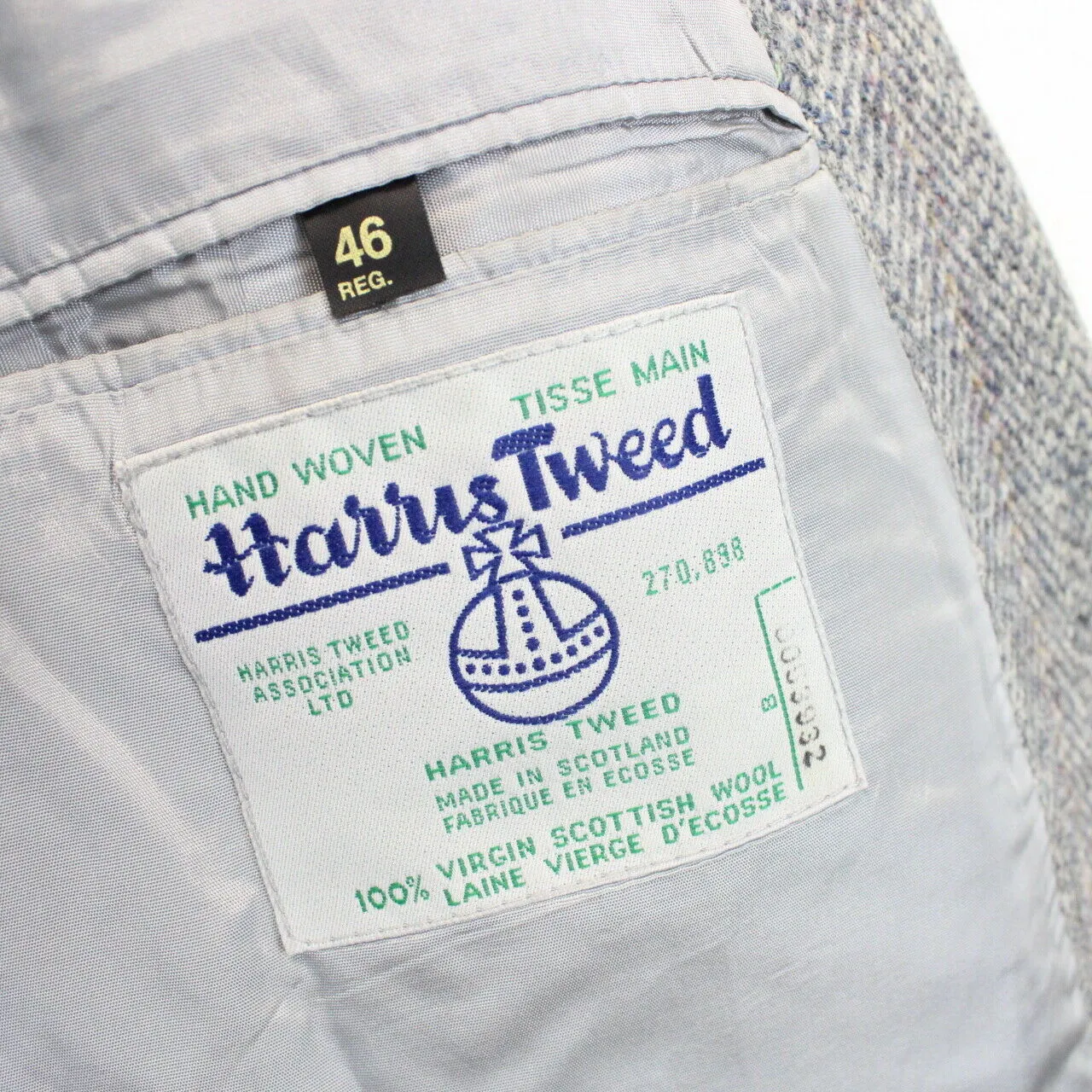 HARRIS TWEED Blazer Grey | XL