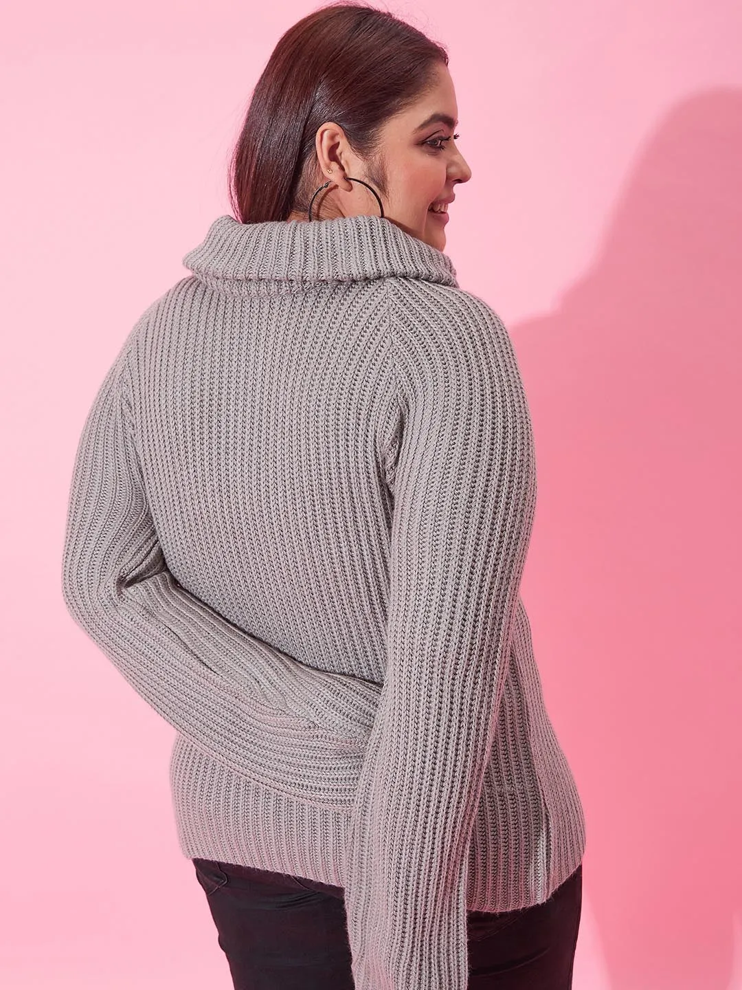 High Neck Sweater