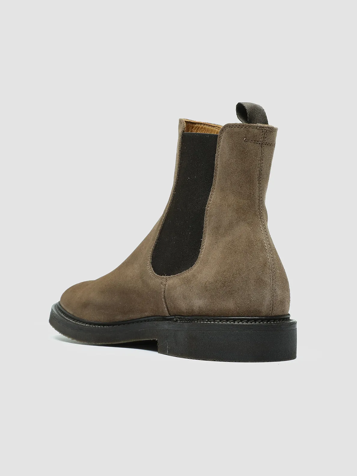 HOPKINS FLEXI 204 - Taupe Suede Pull On Boots