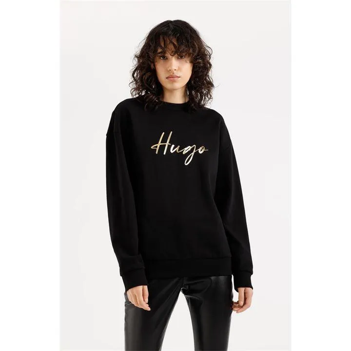 Hugo Boss  |Long Sleeves Plain Cotton Logo Hoodies & Sweatshirts