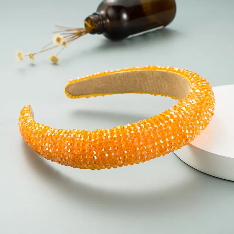 Iris Glamband in Orange