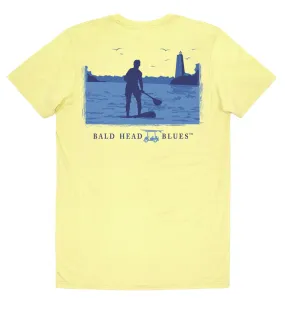 Island Tee - Short Sleeve Paddleboard - Yellow