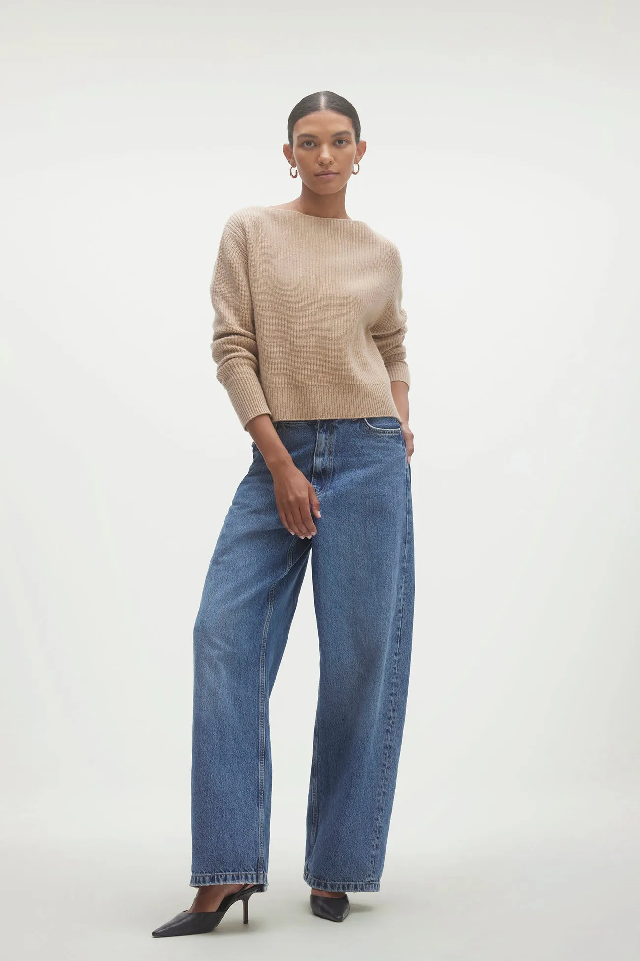 IVEY BOATNECK CASHMERE SWEATER