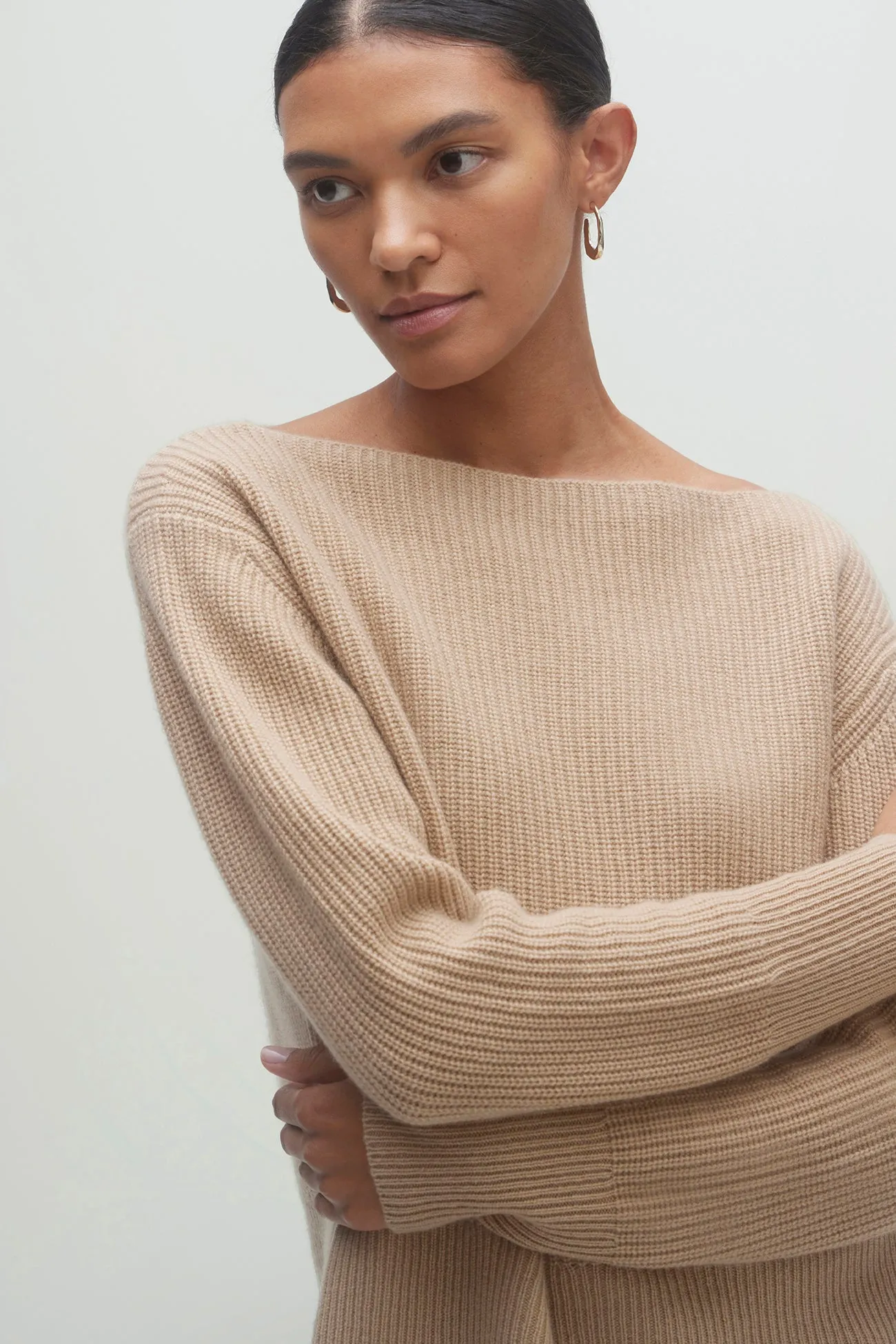 IVEY BOATNECK CASHMERE SWEATER