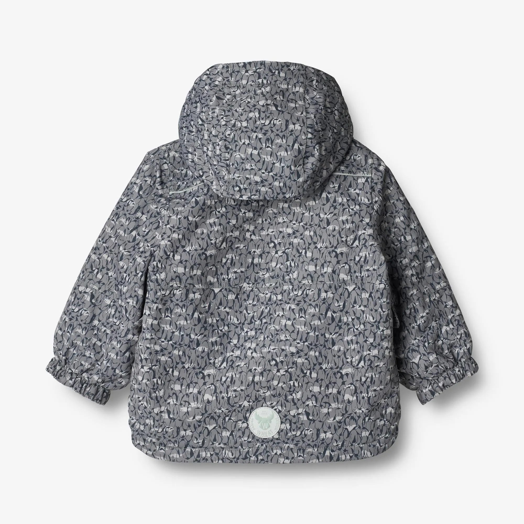 Jacket Johan Tech | Baby - autumn sky penguins