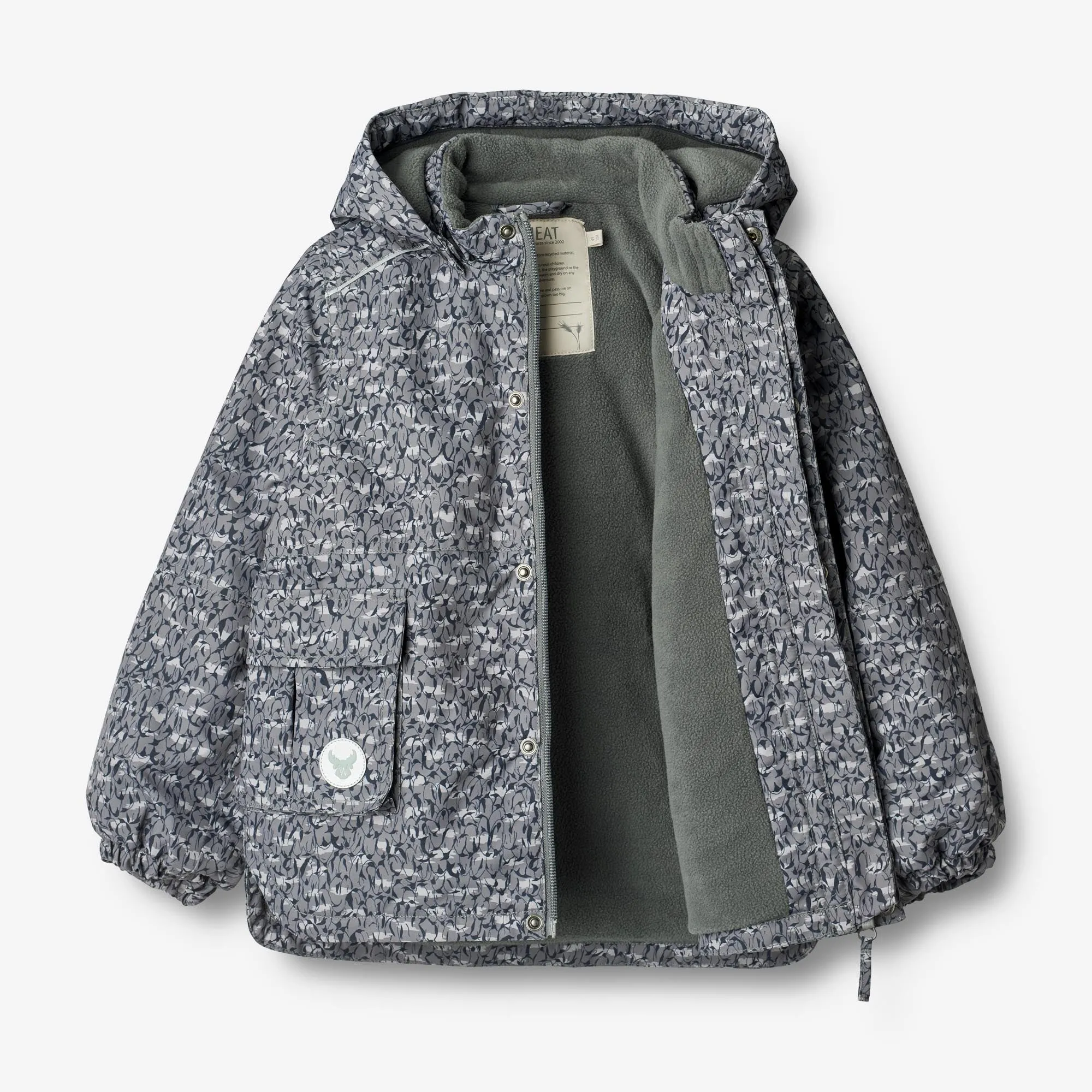 Jacket Johan Tech - autumn sky penguins