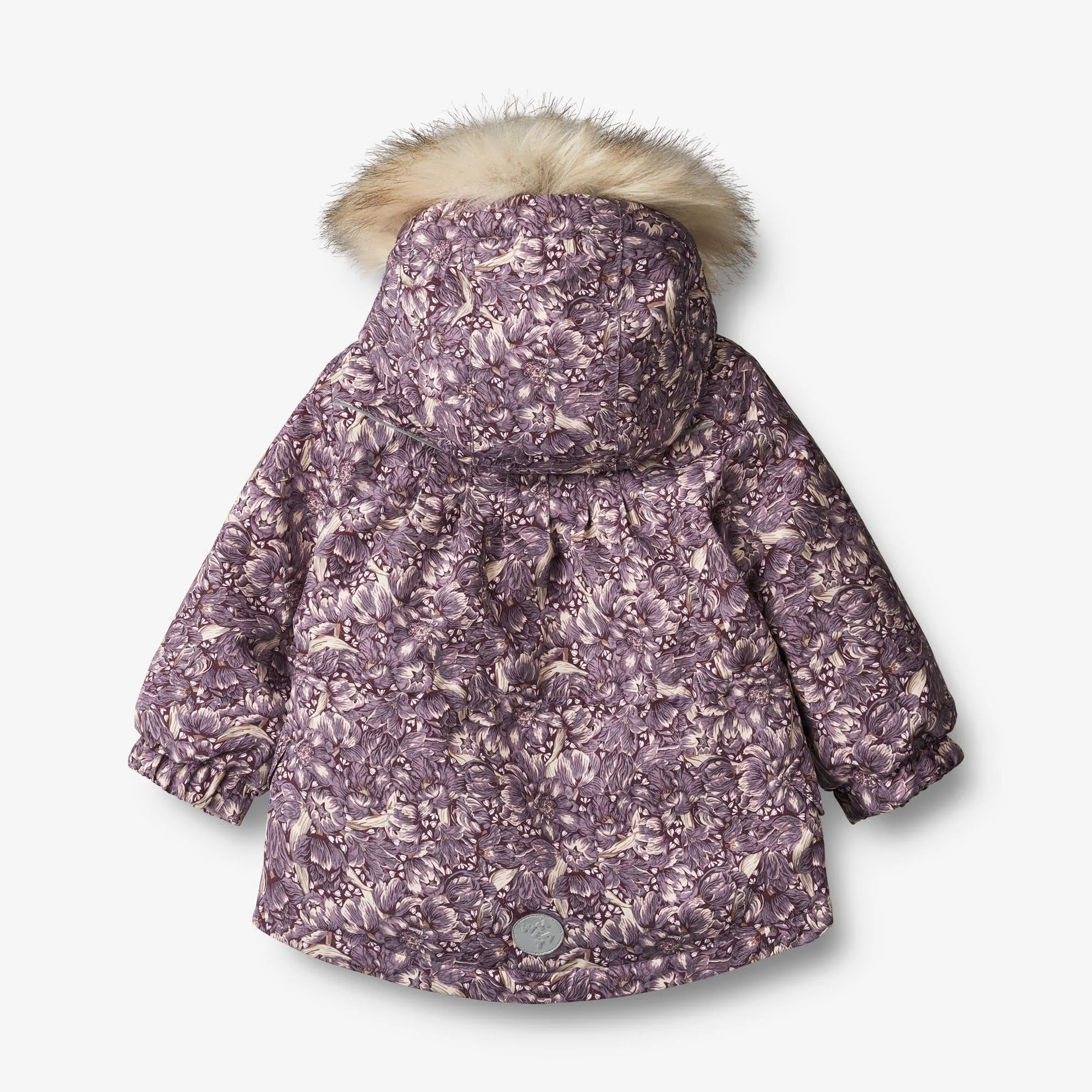 Jacket Mathilde Tech | Baby - purple tulips