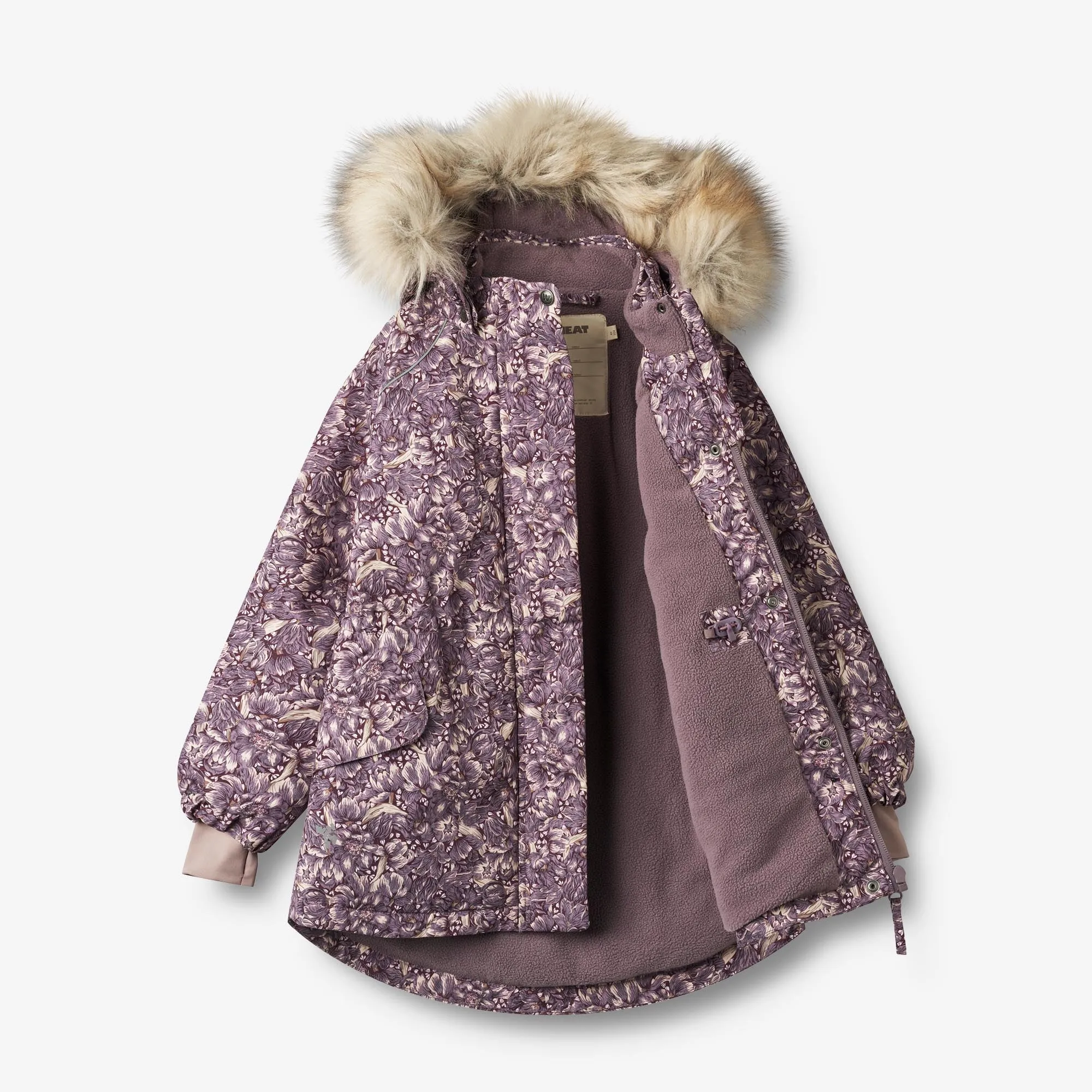 Jacket Mathilde Tech - purple tulips