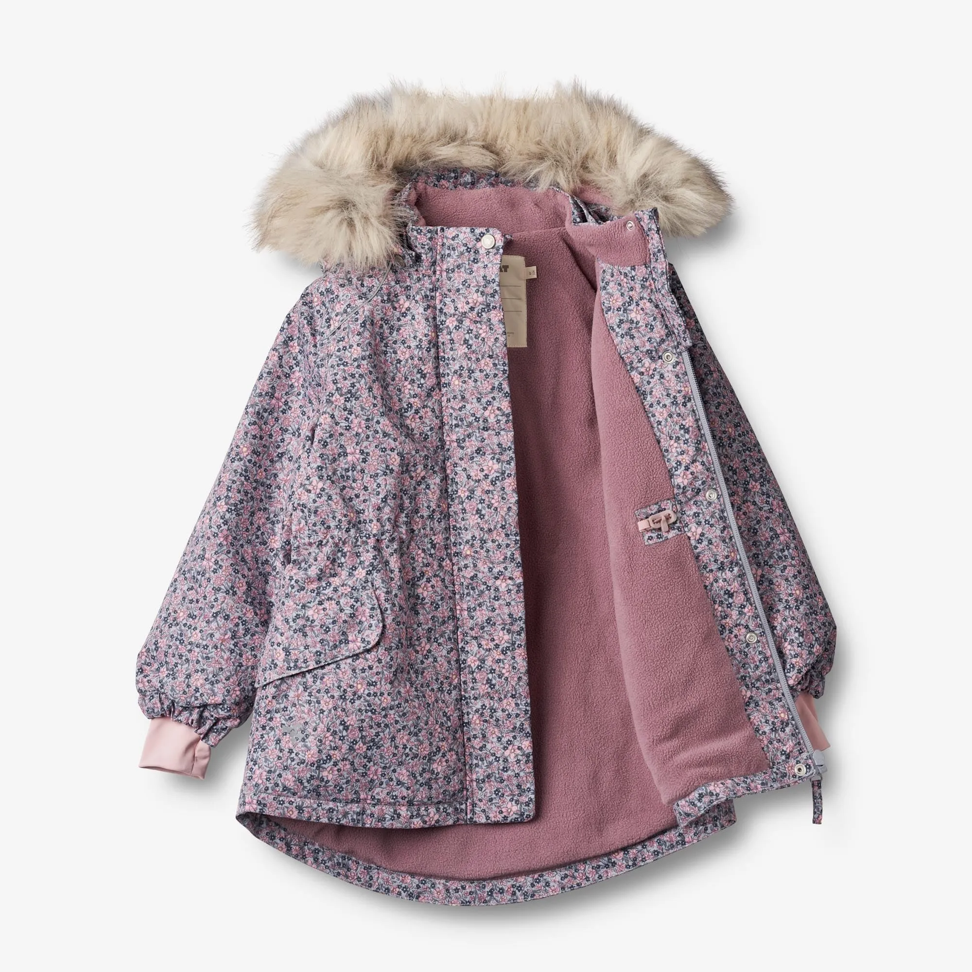 Jacket Mathilde Tech - winter flowers