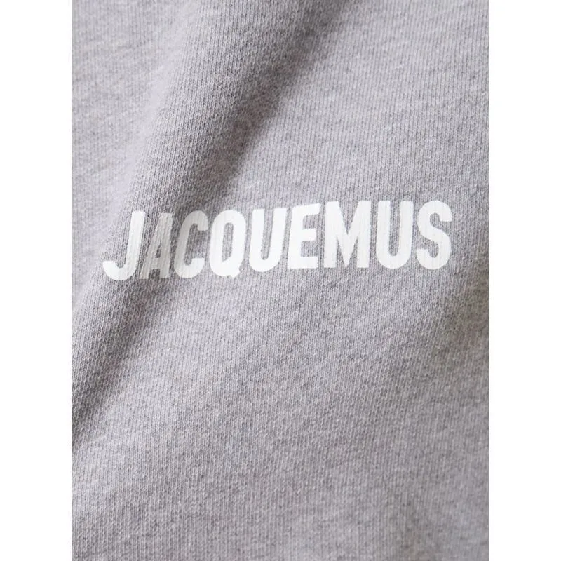 JACQUEMUS  |Long Sleeves Cotton Logo Hoodies & Sweatshirts