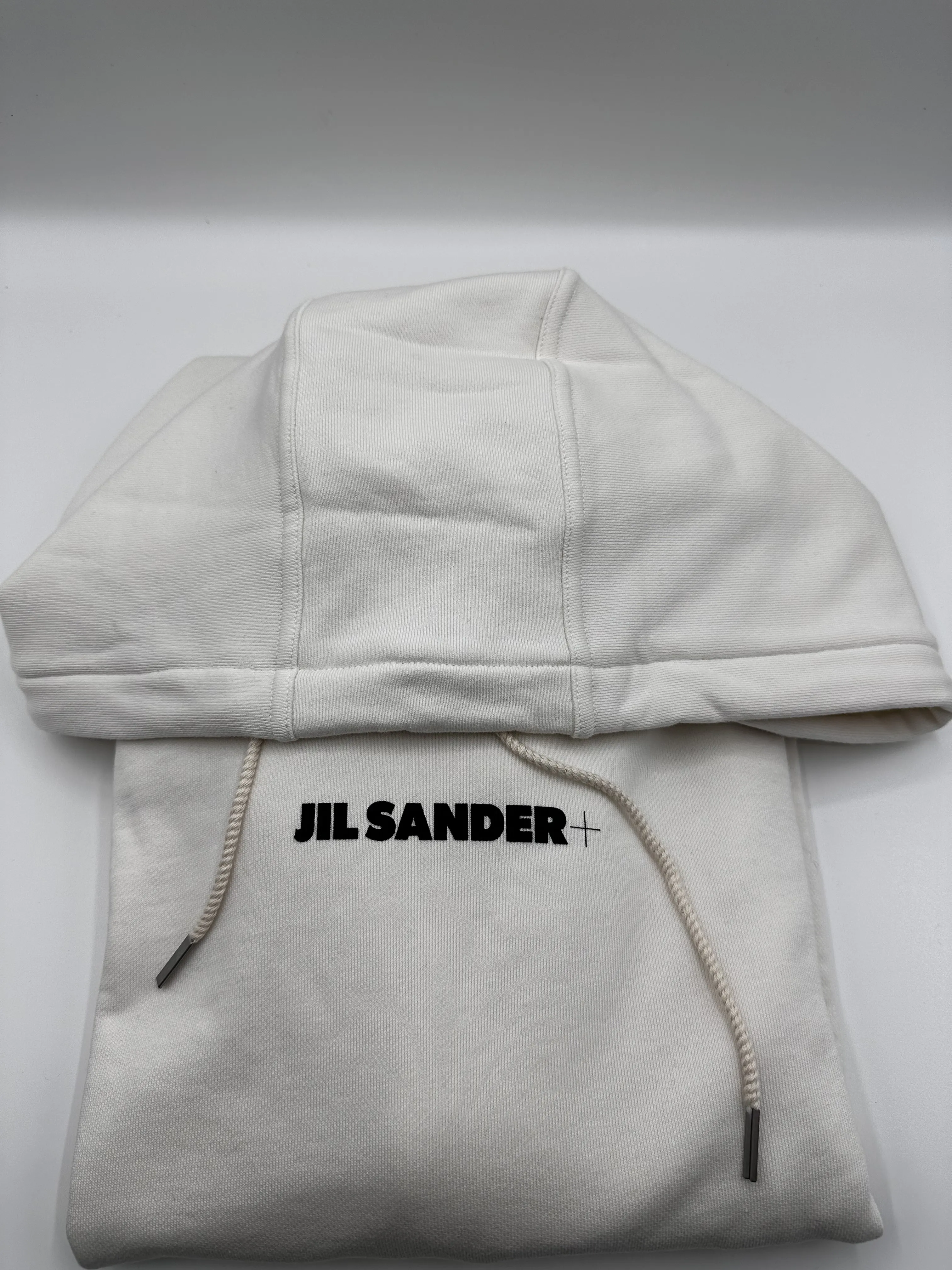 Jil Sander  |Plain Cotton Logo Designers Hoodies