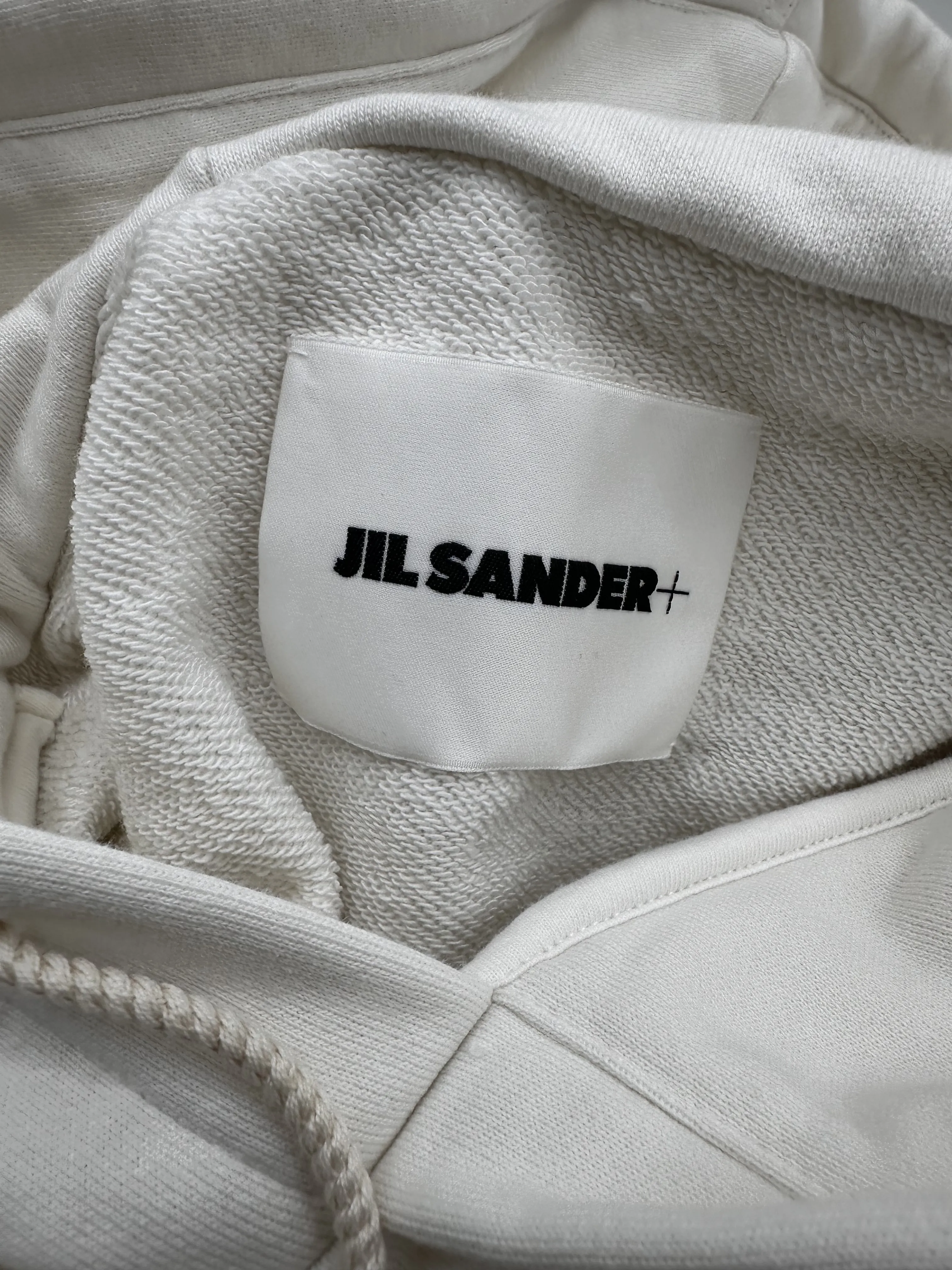 Jil Sander  |Plain Cotton Logo Designers Hoodies