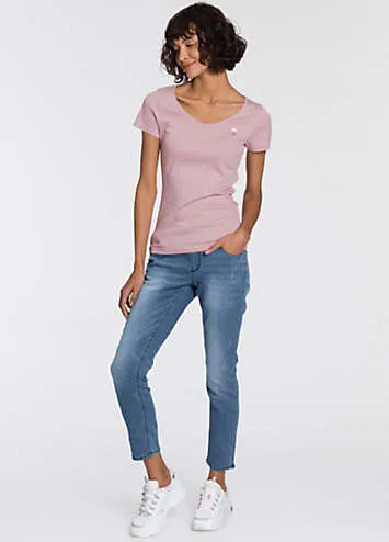 KangaROOS Cropped Elasticated Jeans | Grattan