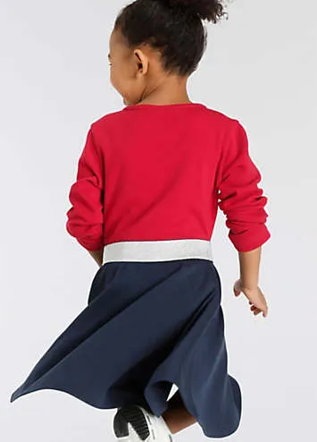 KangaROOS Kids Colourblock Dress | Grattan