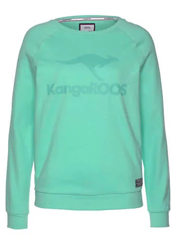 KangaROOS Logo Print Sweatshirt | Grattan