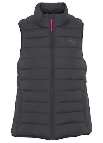 KangaROOS Quilted Zip Gilet | Grattan