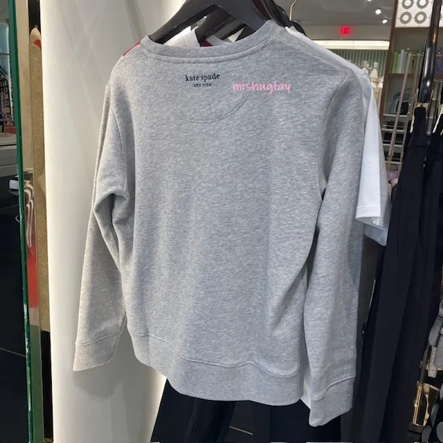 kate spade new york  |Collaboration Long Sleeves Cotton Hoodies & Sweatshirts