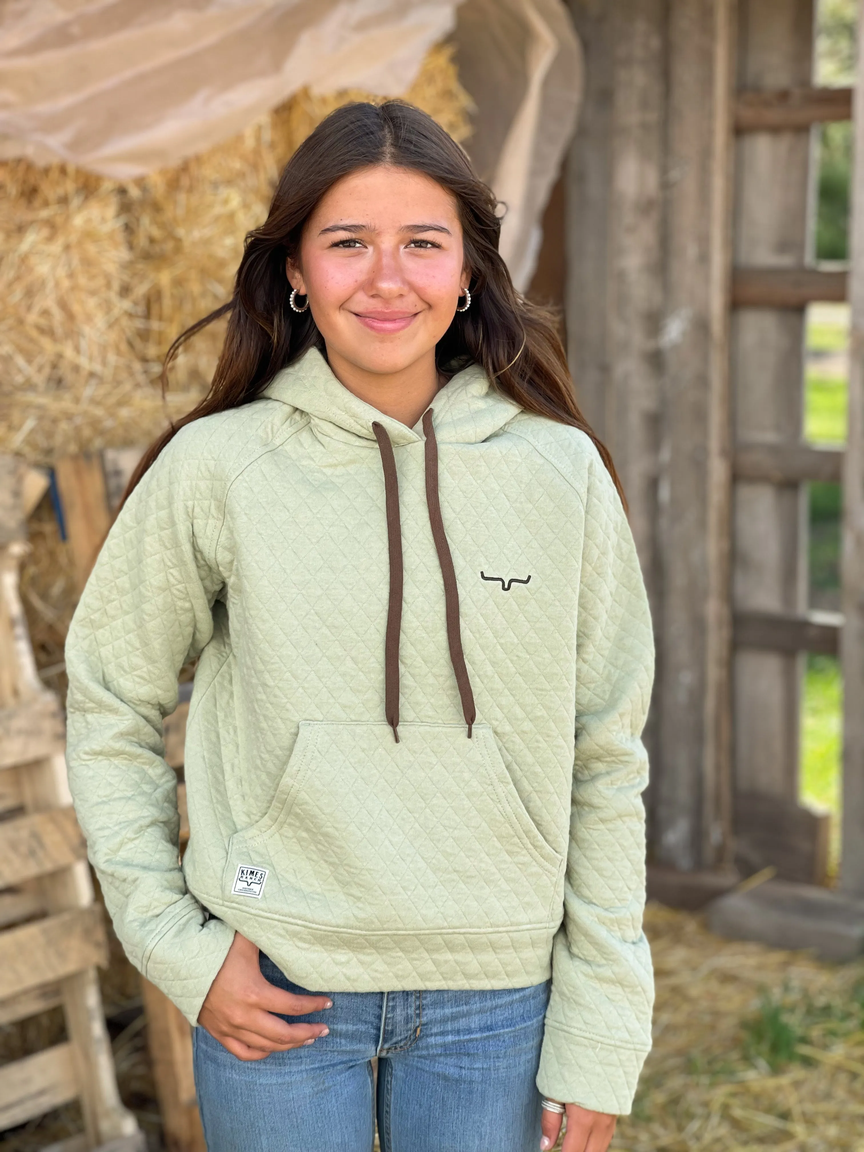 Kimes Ranch Angel Fire Hoodie - Sage