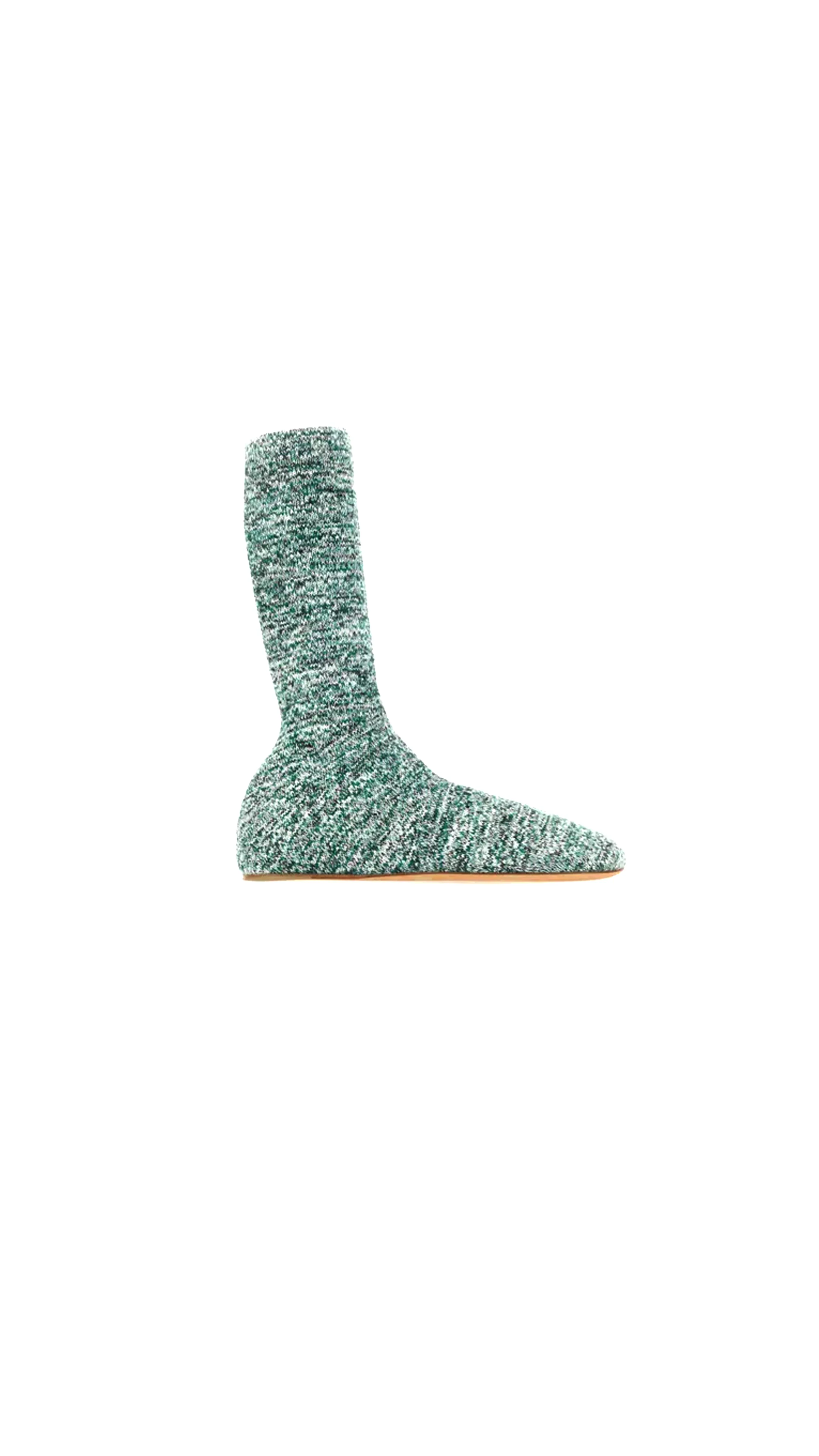 Knit Boot Flat - Multicolour