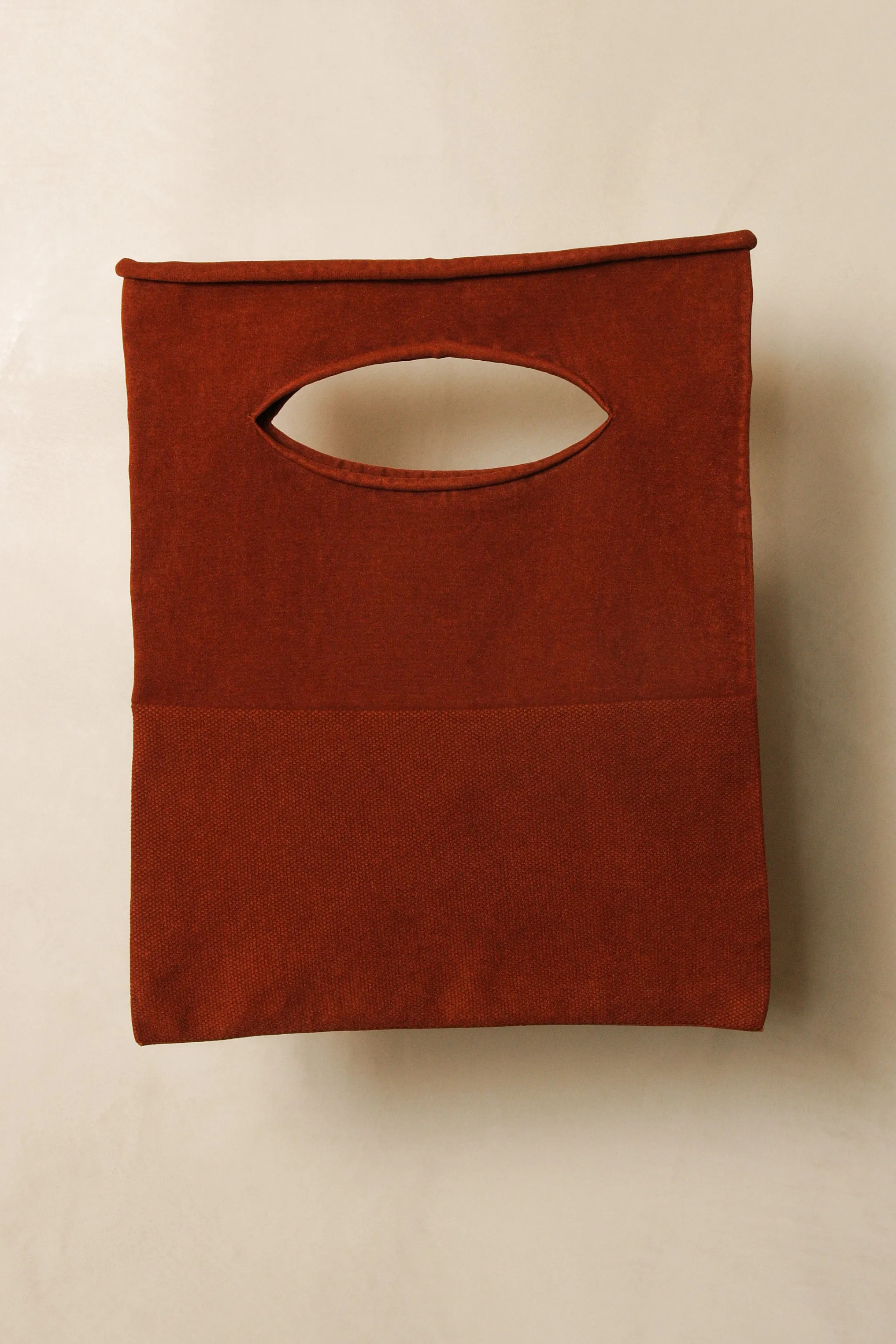 Konbu Mini Tote Bag Rust